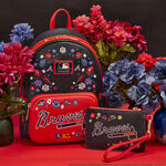 MLB Atlanta Braves Floral Mini Backpack, , hi-res view 3
