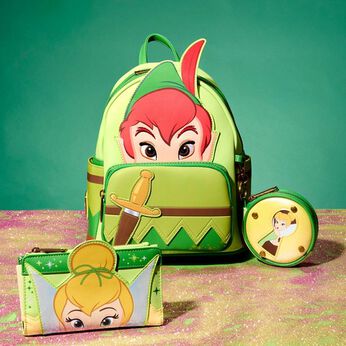 Limited Edition Exclusive - Peter Pan and Tinker Bell Cosplay Mini Backpack with Coin Purse, Image 2