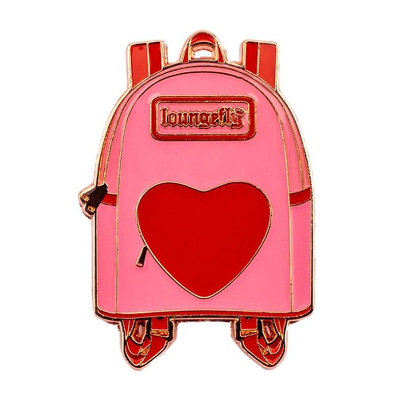Loungefly Valentine Backpack Enamel Pin, , hi-res view 1