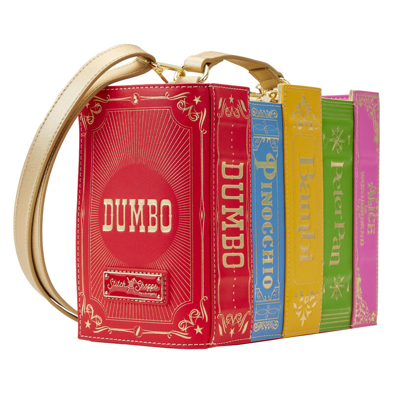 Exclusive - Disney Stitch Shoppe Classic Disney Books Crossbody Bag, , hi-res view 7