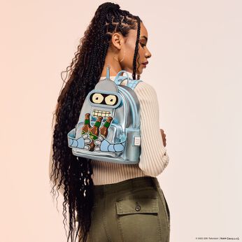 WonderCon Limited Edition Futurama Bender Cosplay Mini Backpack, Image 2