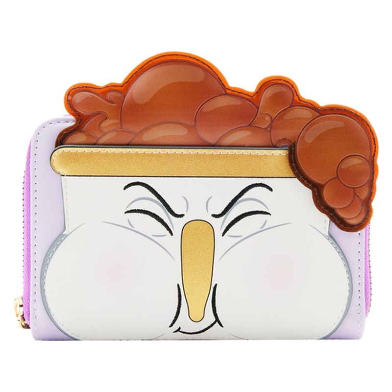Exclusive - Beauty and the Beast Chip Bubbles Zip Around Wallet, , hi-res view 1