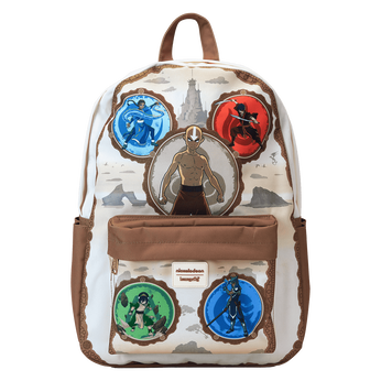 Avatar: The Last Airbender Bending Arts Nylon Full-Size Backpack, Image 1