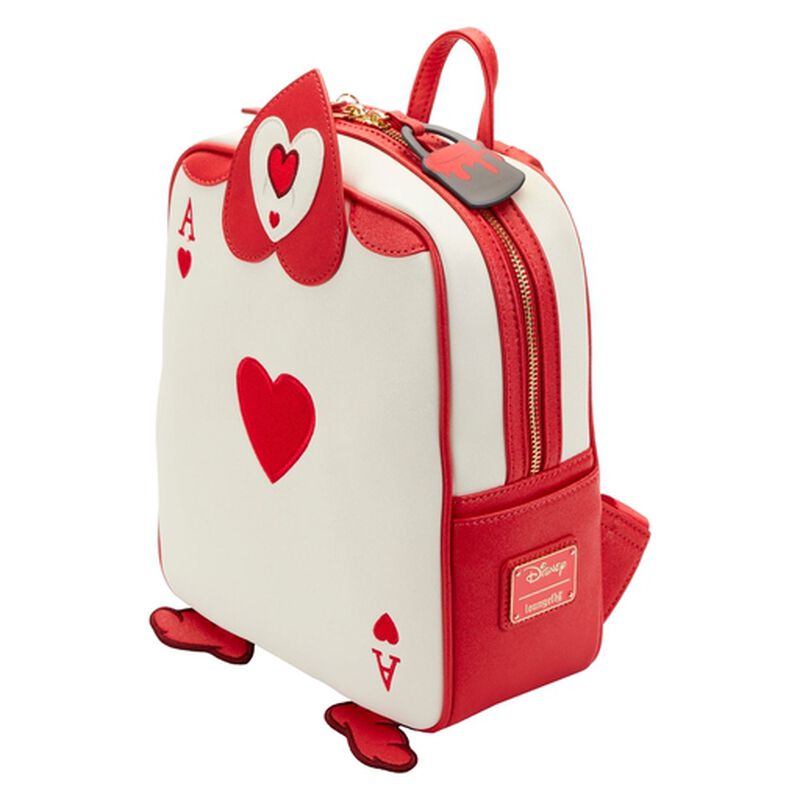 Exclusive - Alice in Wonderland Ace of Hearts Cosplay Mini Backpack, , hi-res image number 2