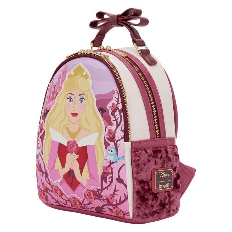 Sleeping Beauty Exclusive Princess Aurora Roses Mini Backpack, , hi-res view 5