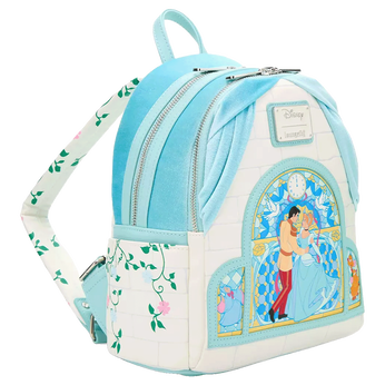 Disney Cinderella & Prince Stained Glass Curtain Mini Backpack, , hi-res view 2