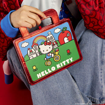 Sanrio Hello Kitty 50th Anniversary Metallic Lunchbox Stationery Journal, Image 2