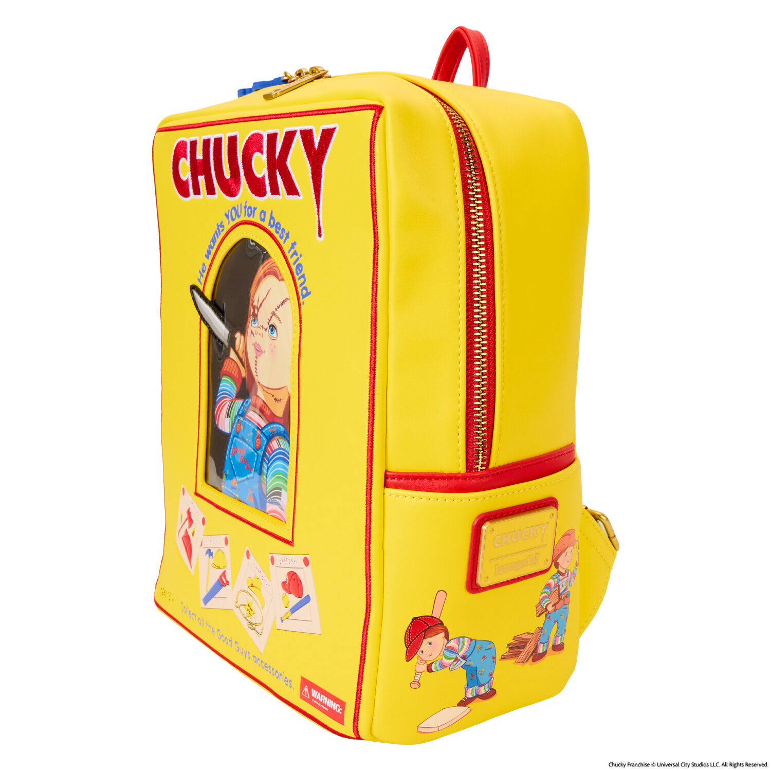 Chucky Good Guys Box Mini Backpack | Loungefly
