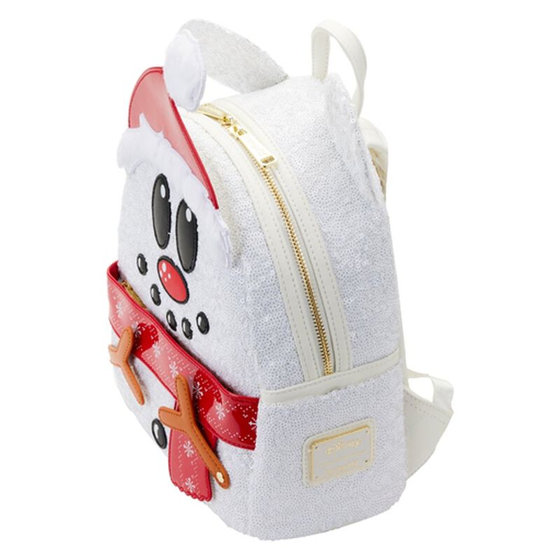 Exclusive - Mickey Mouse Sequin Snowman Mini Backpack, , hi-res view 4