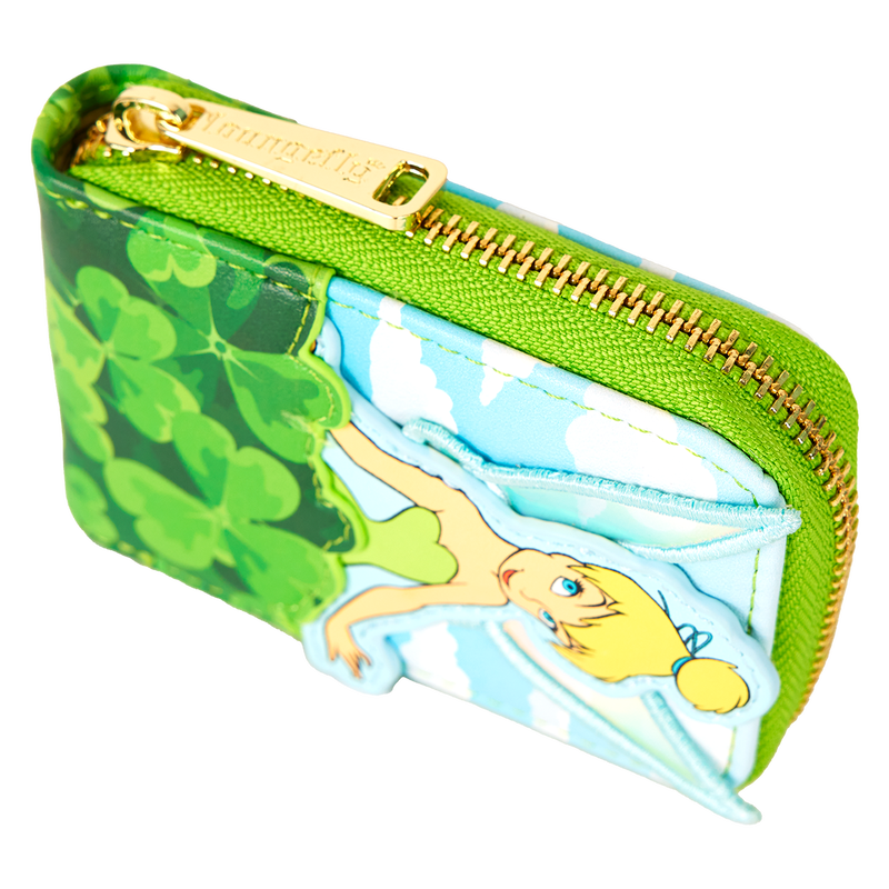 Peter Pan Tinker Bell Exclusive Clover Accordion Wallet, , hi-res view 4