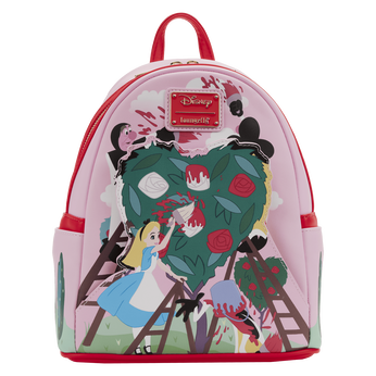 Alice in Wonderland Painting the Roses Red Mini Backpack, Image 1