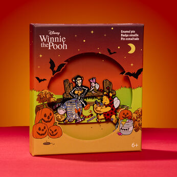 Winnie The Pooh & Friends Trick Or Treat 3" Collector Box Pin, Image 2