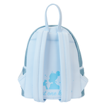The Princess and the Frog Tiana Blue Gown Glitter Cosplay Mini Backpack, , hi-res view 3