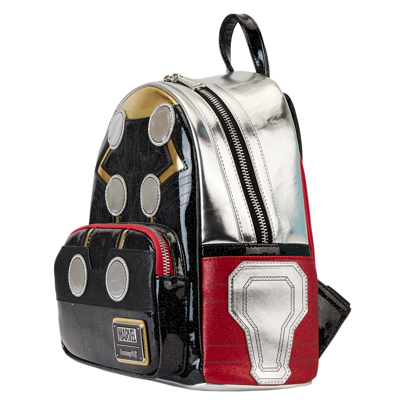 Marvel Metallic Thor Cosplay Mini Backpack, , hi-res view 2