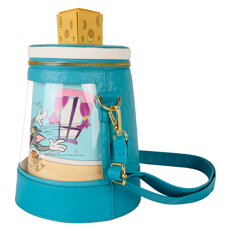 Tom and Jerry Spinning Scene Crossbody Bag, , hi-res view 4