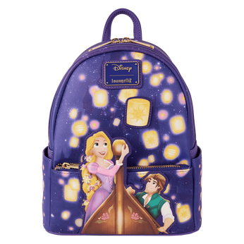 Tangled Rapunzel & Flynn Rider Lantern Light Up Mini Backpack, Image 1
