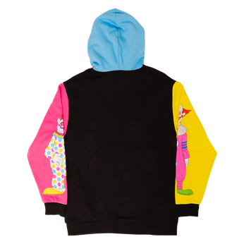 Killer Klowns from Outer Space Color Block Unisex Hoodie, Image 2