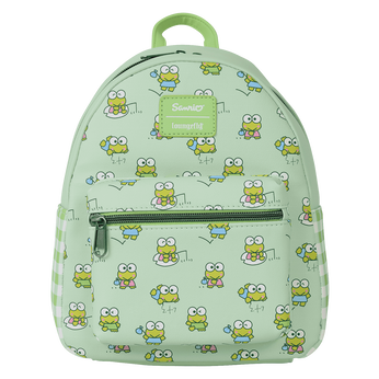 Sanrio Exclusive Keroppi Gingham Mini Backpack, Image 1