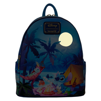 Stitch Camping Cuties Glow Mini Backpack, Image 2