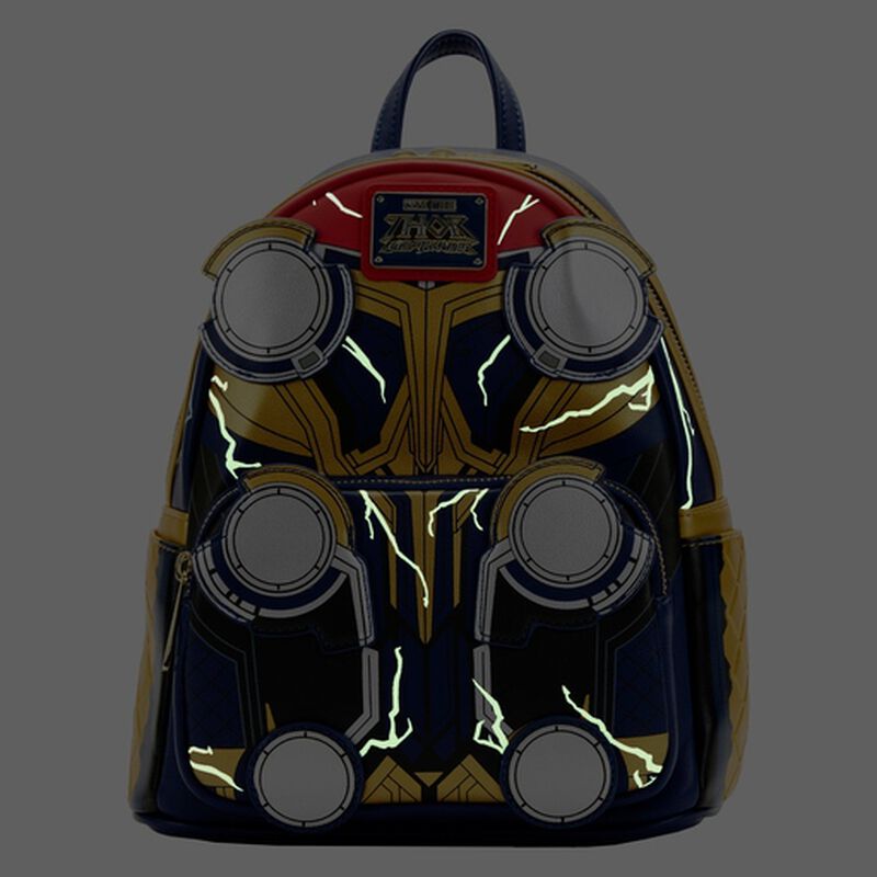 Thor: Love and Thunder Glow in the Dark Cosplay Mini Backpack, , hi-res image number 3