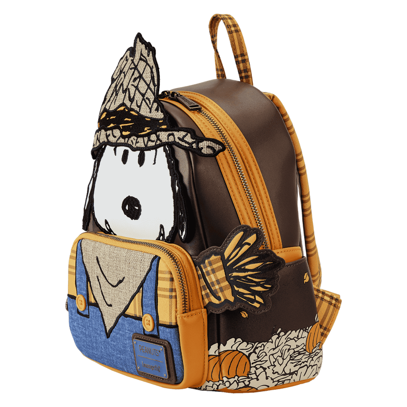 Peanuts Snoopy Scarecrow Cosplay Mini Backpack, , hi-res view 5