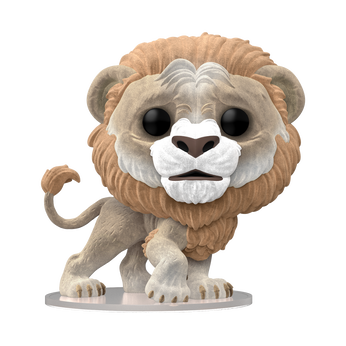 Pop! Cowardly Lion (Flocked), Image 1