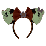 Mickey & Minnie Floral Ghost Glow Ear Headband, , hi-res view 3