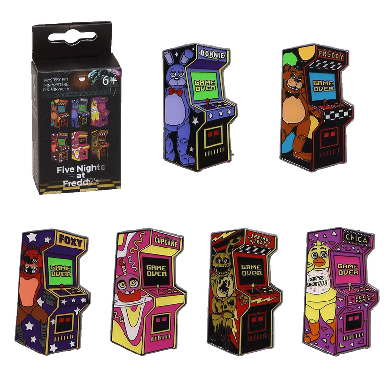Five Nights At Freddy's Arcade Blind Box Enamel Pin, , hi-res view 1
