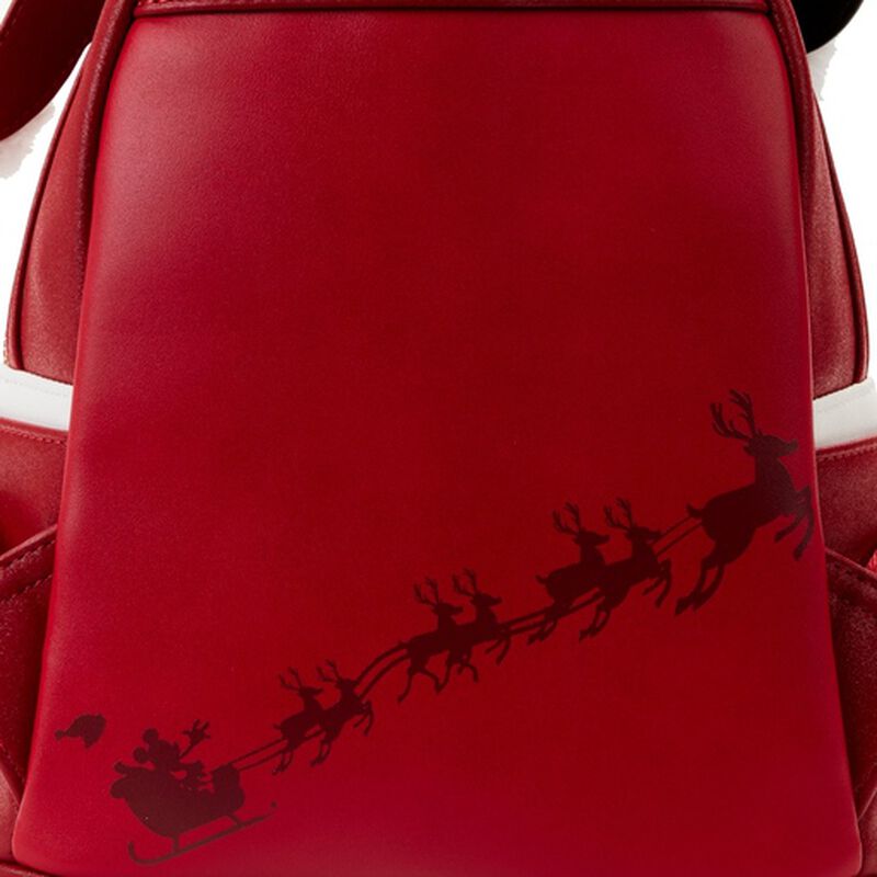 Mickey Mouse Exclusive Santa Glitter Mini Backpack, , hi-res view 5