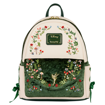 Peter Pan Tinker Bell Exclusive Floral Mini Backpack, Image 1