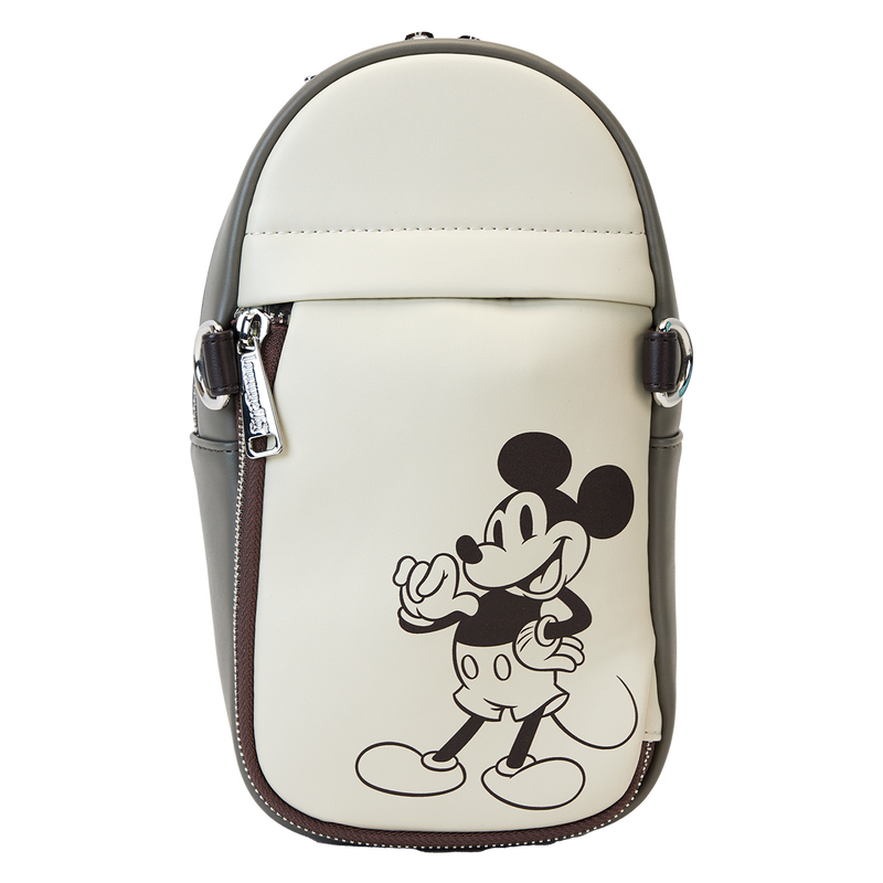 Mickey & Friends Canvas Drink Holder Crossbody Bag, , hi-res view 7