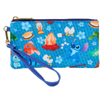 Stitch Camping Cuties All-Over Print Nylon Zipper Pouch Wristlet, , hi-res view 1