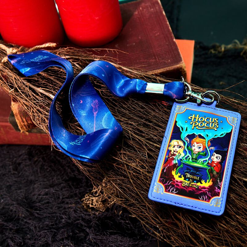 Hocus Pocus Sanderson Sisters Lanyard with Card Holder, , hi-res view 2