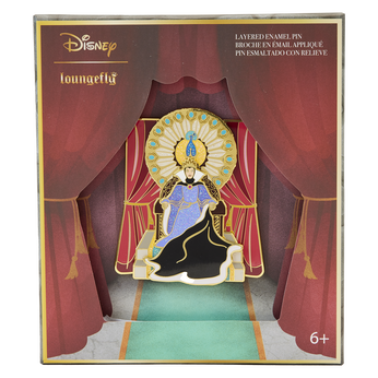 Snow White Evil Queen Throne Layered Pin, Image 1