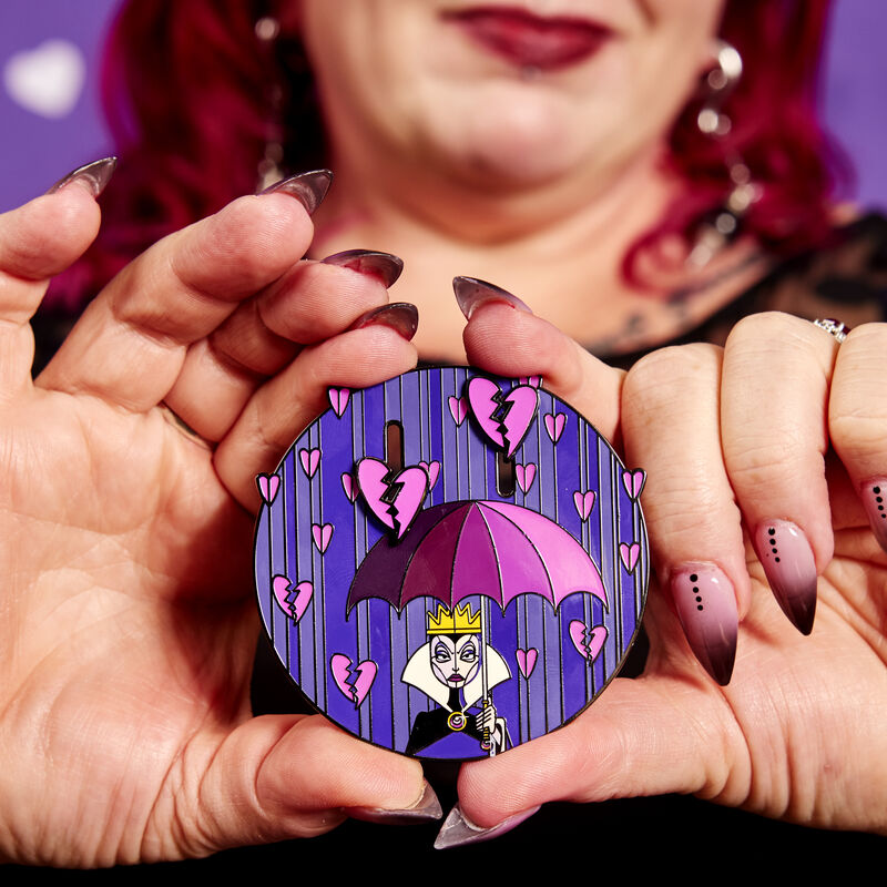 Disney Villains Curse Your Hearts 3" Collector Box Sliding Pin, , hi-res view 2