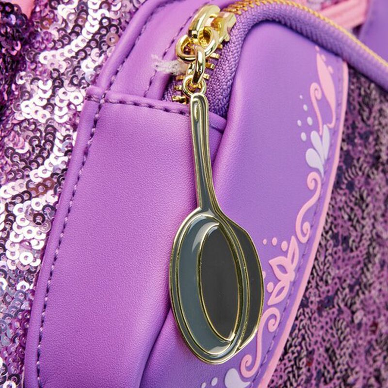 Exclusive - Rapunzel Sequin Mini Backpack, , hi-res image number 8