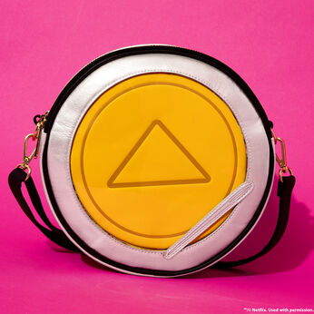 Squid Game Dalgona Candy Tin Crossbody Bag With Coin Bag, Image 2