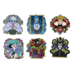 Disney Villains Portait Mystery Box Pins, , hi-res view 2