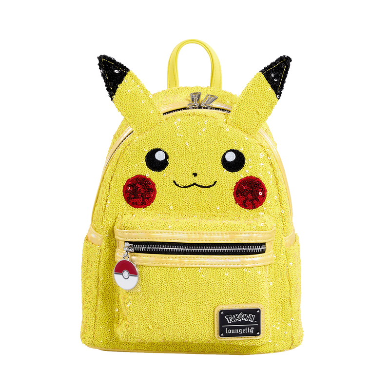 Pokémon Sequin Pikachu Cosplay Mini Backpack, , hi-res view 1