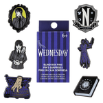 Wednesday Addams Nevermore Mystery Box Pin, , hi-res view 1