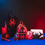 Spider-Verse Miles Morales Suit Nylon Full-Size Backpack, , hi-res view 3
