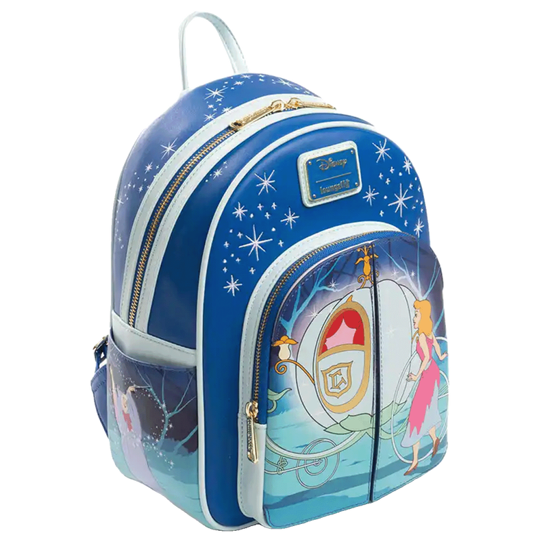 Cinderella Once Upon a Dream Door Flap Mini Backpack - Disney, , hi-res view 3