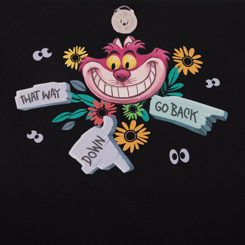 Alice in Wonderland Cheshire Cat Tulgey Wood Crossbody Bag, , hi-res view 7