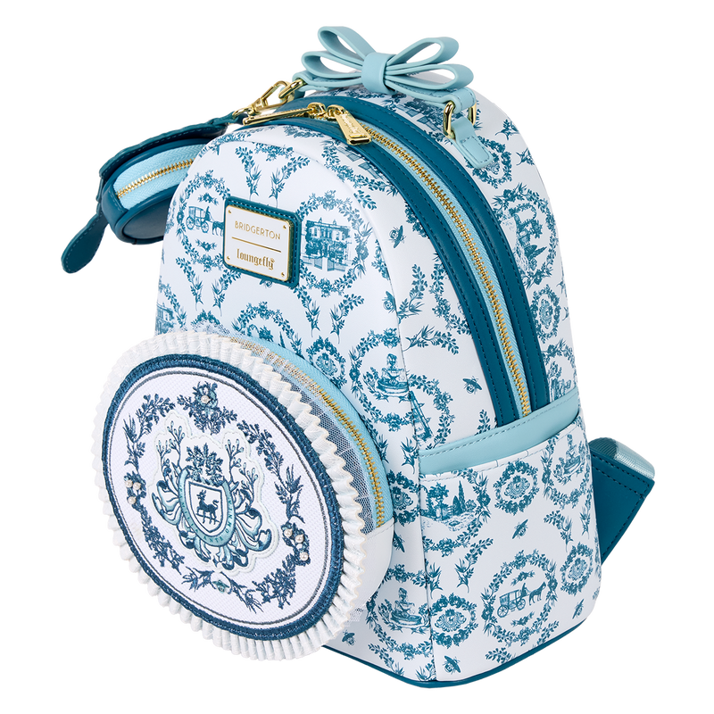 Bridgerton Exclusive Diamond of the Season Mini Backpack with Coin Bag, , hi-res view 3