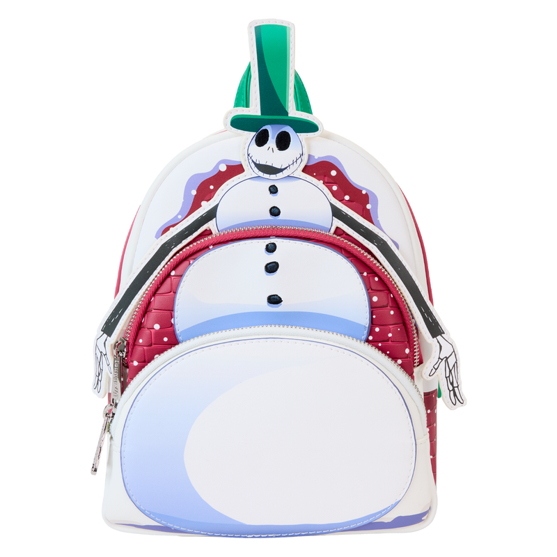 Buy The Nightmare Before Christmas Exclusive Snowman Jack Skellington Mini Backpack at Loungefly