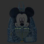 Mickey Mouse Hanukkah Sequin Glow Mini Backpack, , hi-res view 2