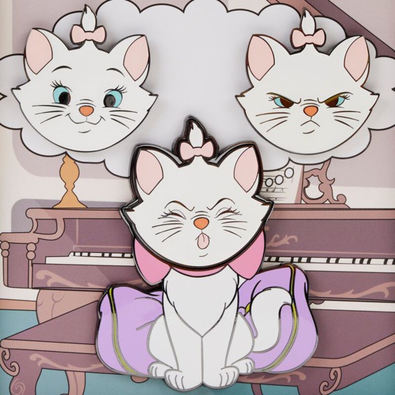 The Aristocats Marie Mixed Emotions Pin Set, , hi-res image number 4