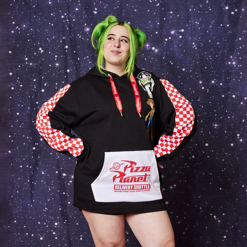 Toy Story Pizza Planet Unisex Hoodie, , hi-res view 2