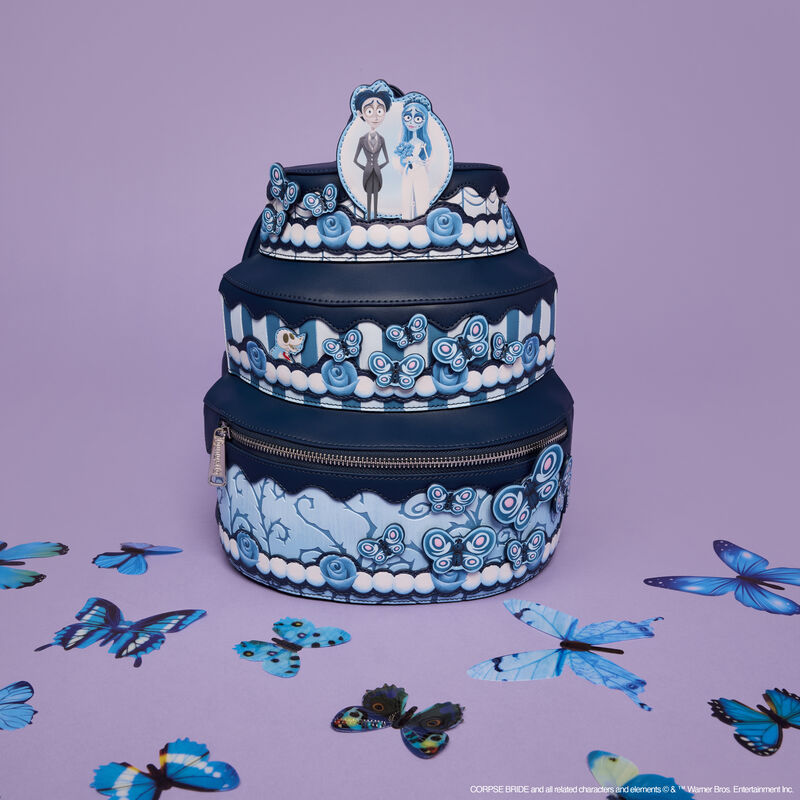 corpse bride loungefly mini backpack Corpse Bride Wedding Cake Figural Mini Backpack
