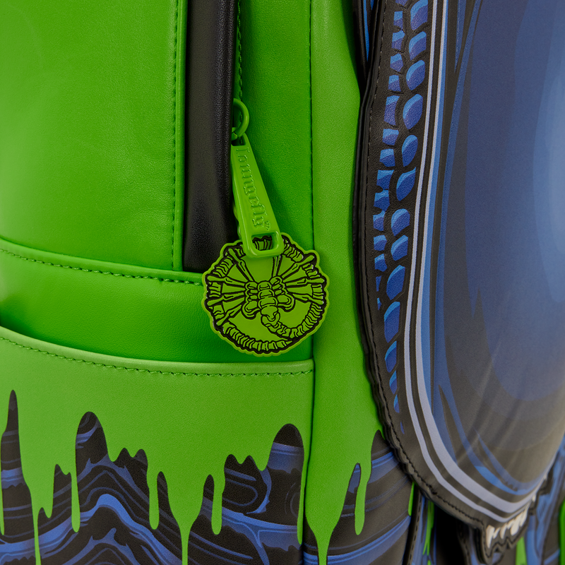 Alien Xenomorph Cosplay Glow Full-Size Backpack, , hi-res view 7